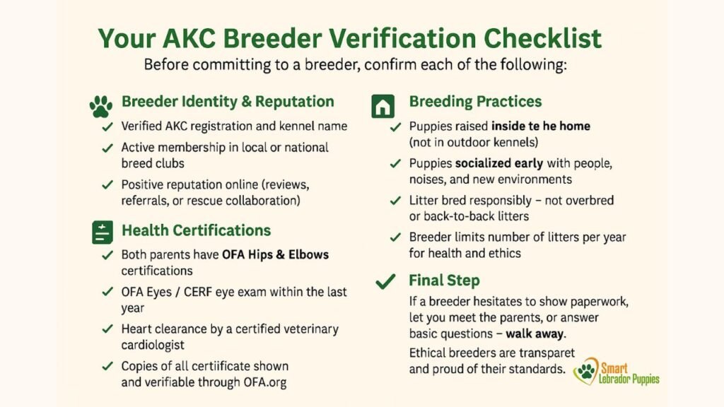 AKC Registered Labrador Breeders