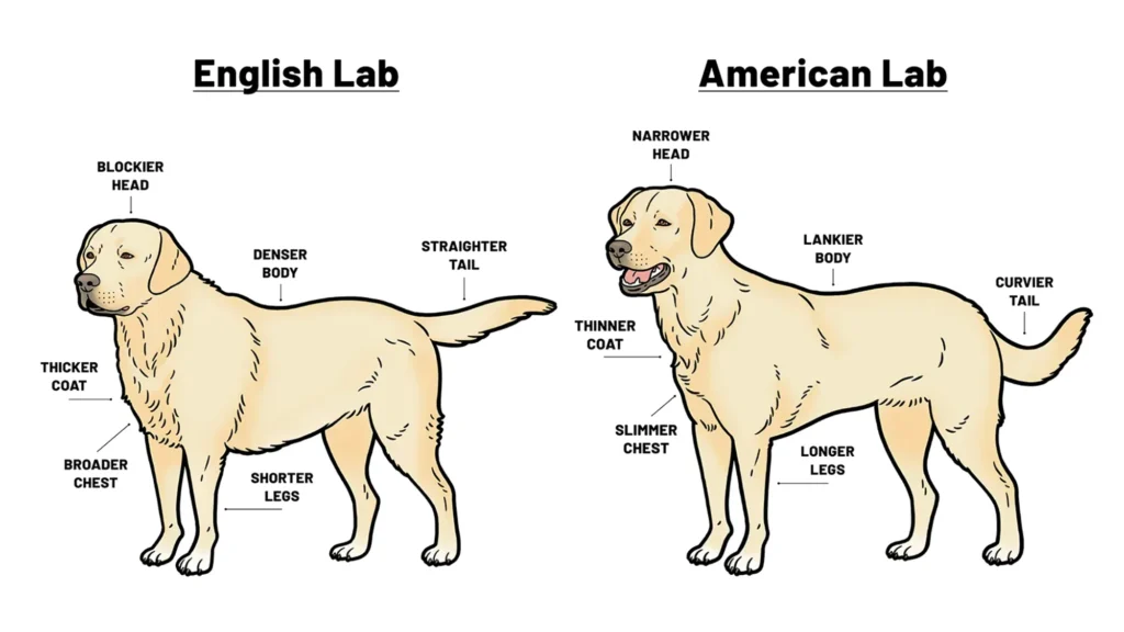 English vs. American Labradors: Understanding the Key Differences