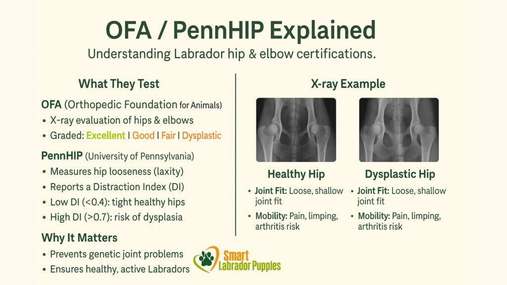 OFA/PennHIP Explained
