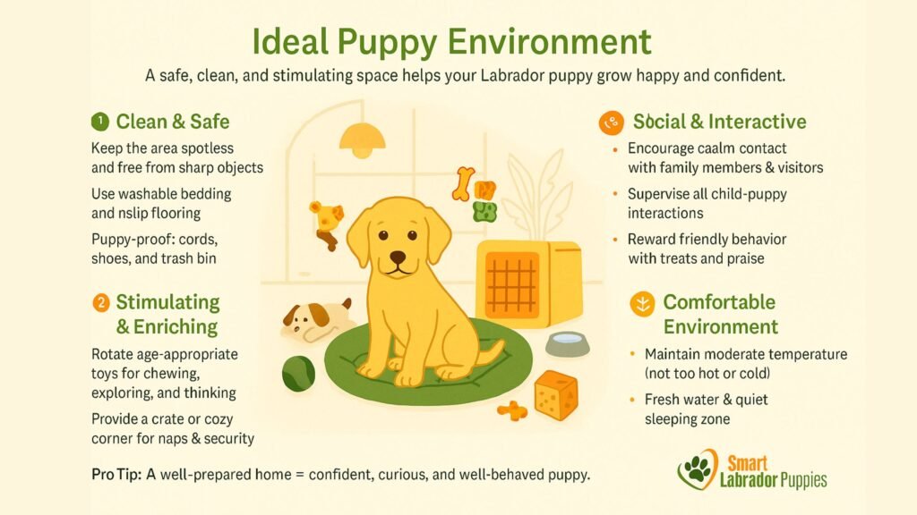 Ideal Puppy Environment 