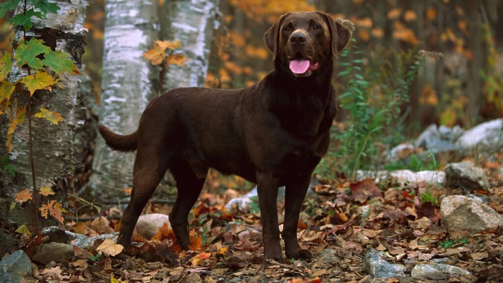 a Chocolate Labrador