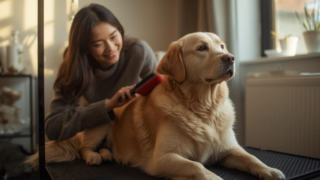 Labrador Retriever grooming