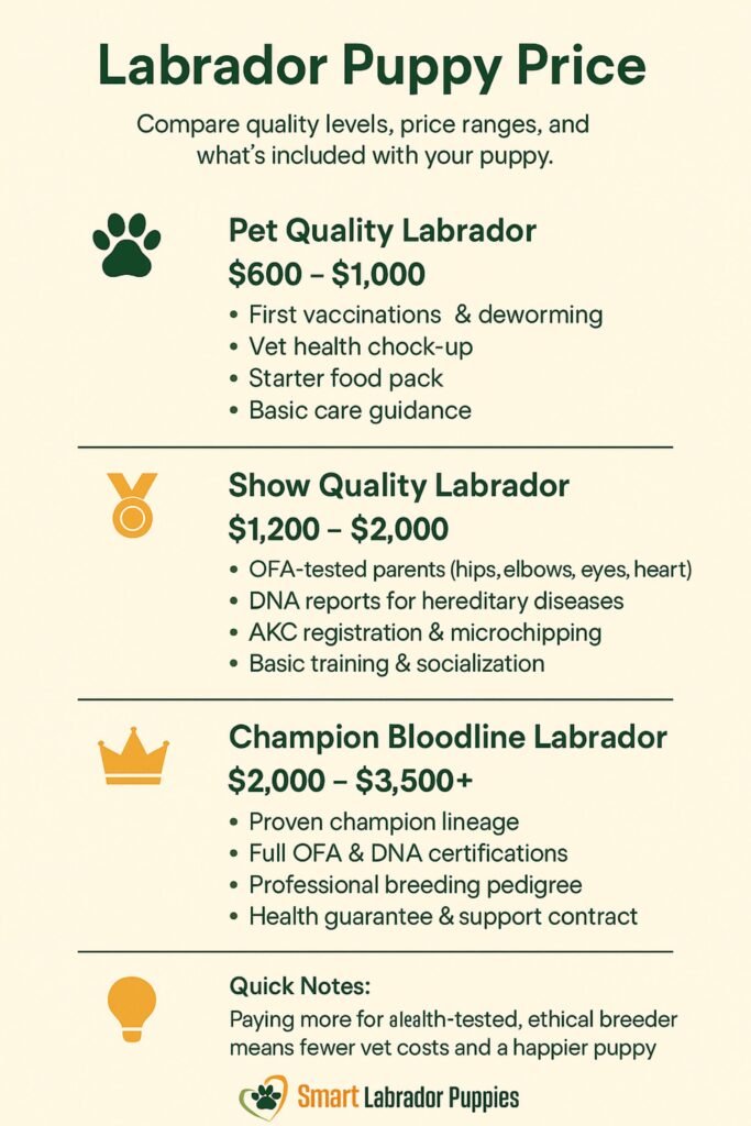 Labrador Puppy Prices