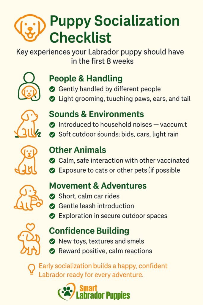 Puppy Socialization Checklist